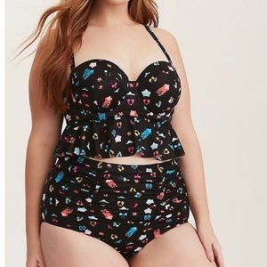 Torrid high waisted bikini bottom